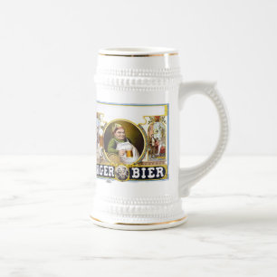 Chope À Bière Civière de bière blonde allemande