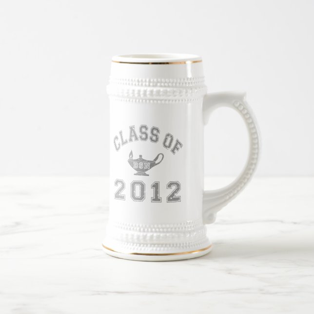 Chope À Bière Classe de 2012 BSN - gris (Droite)