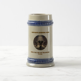 Chope À Bière Classe de danse des éléphants
