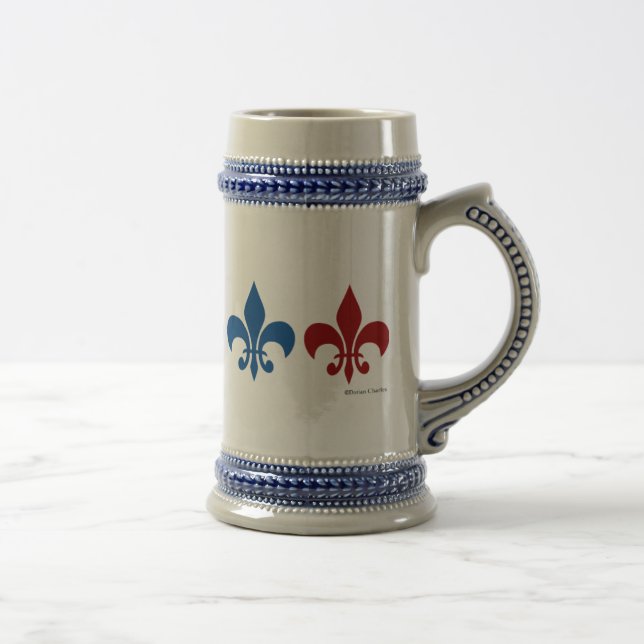 Chope À Bière Classic Fleur De Lis Stein (Droite)