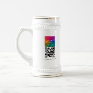 Chope À Bière Code QR personnalisé Moderne Élégant Télécharger L