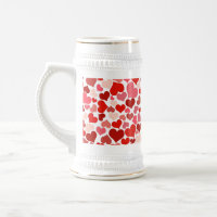 Coeurs multicolores Motif-20367