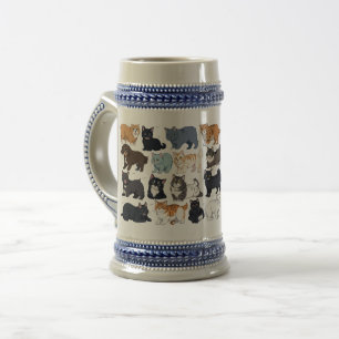 CHOPE À BIÈRE CONCEPTION DE CHAT CUTE