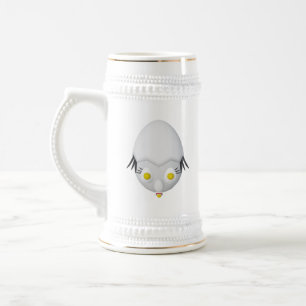 Chope À Bière Conception de personnage d'œuf fantaisiste RG & RA