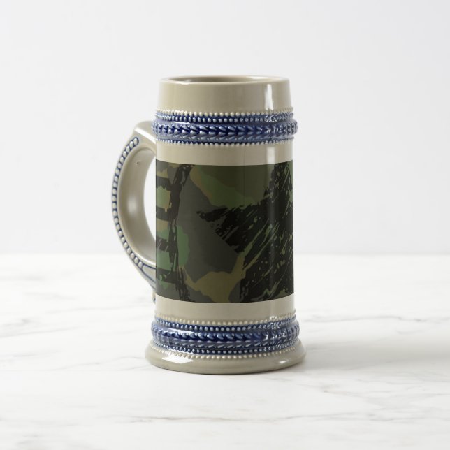 Chope À Bière conception du camouflage militaire (Devant gauche)
