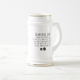 Chope À Bière Conception Meilleure Maman de Chien de Tous les Te