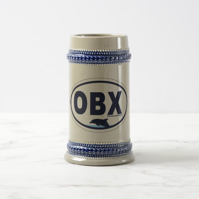 Chope À Bière Conception ovale de banques externes (Centre)