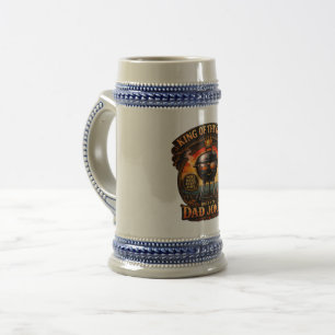 Chope À Bière Conception Rétro Vintage pour la Fête des Pères
