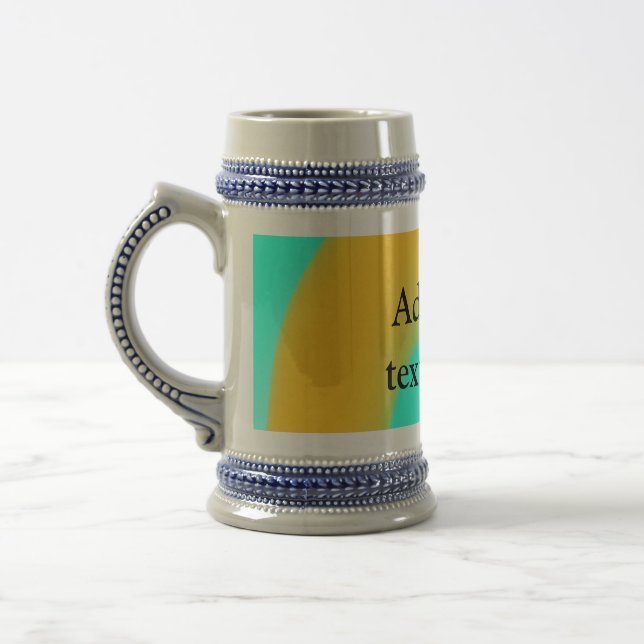 Chope À Bière Conception simple en marbre de coulée acrylique aj (Gauche)