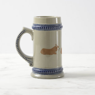 Chope À Bière Corgi Stein