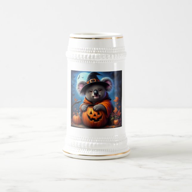 Chope À Bière Costume Koala Halloween (Centre)