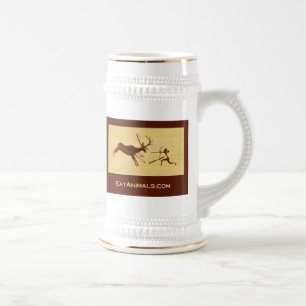 Chope À Bière coutume Stein d'EatAnimals.com
