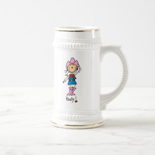 Chope À Bière Cowgirl en T-shirts roses et cadeaux
