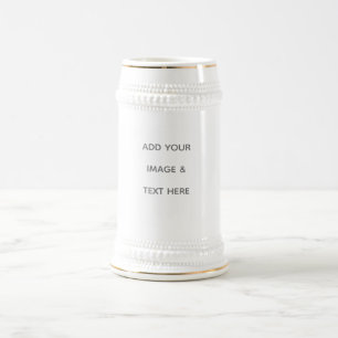 Chope À Bière Créez votre propre blanc