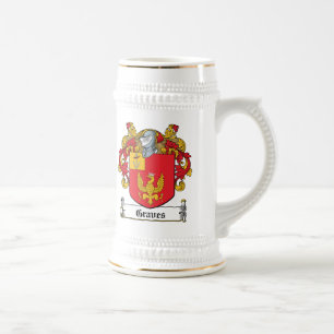 Chope À Bière Crête de famille de tombes