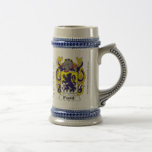 Chope À Bière Crête Stein de famille de Ford