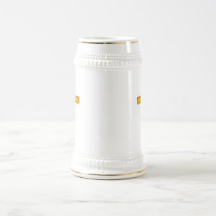 Chope À Bière Croix chrétienne aux couleurs du drapeau de la fie