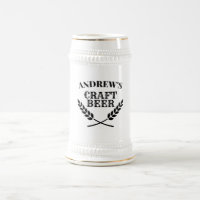 Cruche à bière personnalisée pour brasseur amateur