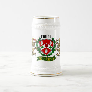 Chope À Bière Cullen/O'Cullen Irish Shield Beer Stein