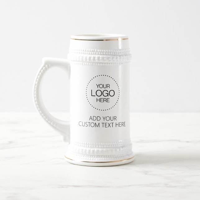 Chope À Bière Custom Logotipo Store & Business (Gauche)