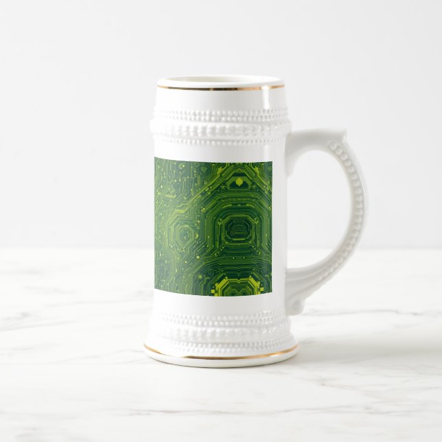 Chope À Bière Cyber verdâtre (Droite)
