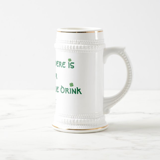 Chope À Bière dans le ciel il n'y a aucune bière (Droite)