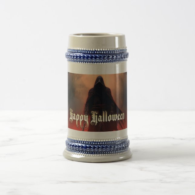 Chope À Bière Dans l'ombre de la Faucheuse - Halloween (Centre)