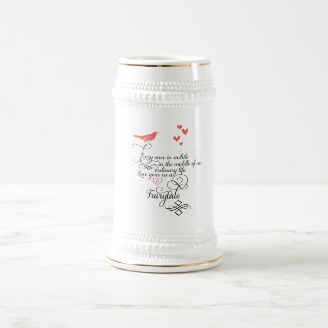 Chope À Bière De temps en temps dans une vie ordinaire. (Centre)