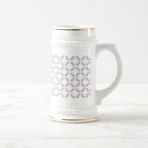 Chope À Bière Deluxe Floral Beer Stein
