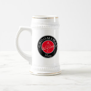 Chope À Bière Démarche Personnalisée pour les Garçons d'Honneur