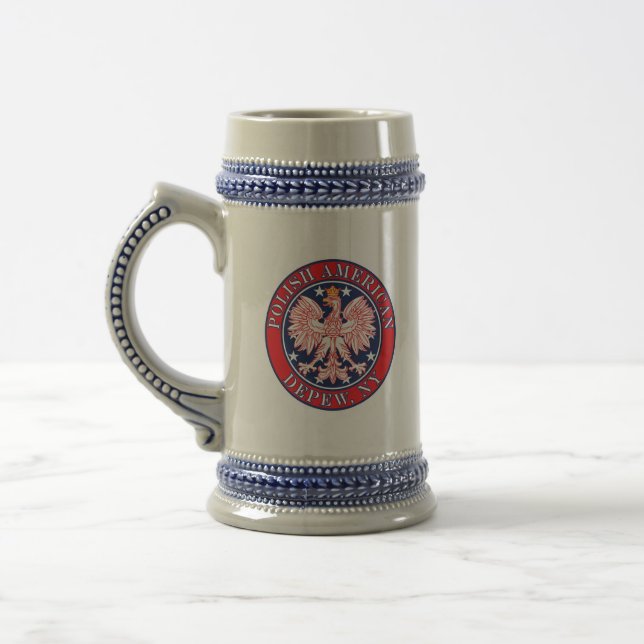 Chope À Bière Depew New York Polonais Eagle (Gauche)