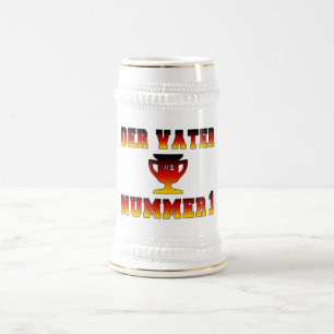 Chope À Bière Der Vater Nummer 1 papa #1 dans la fête des père