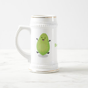 Chope À Bière dessin de la patte papaye de Cute kawaii
