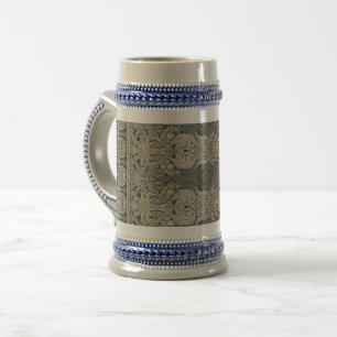 Chope À Bière dessin traditionnel ornemental Paisley