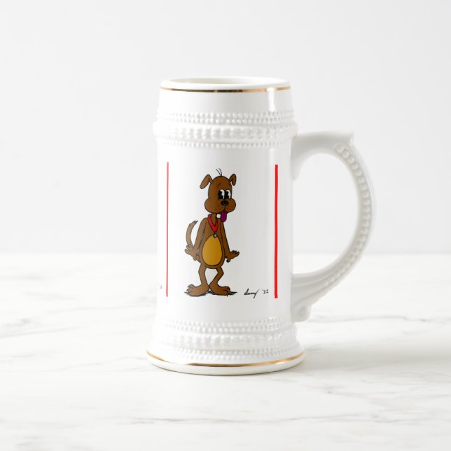 Chope À Bière Doggy Toon Stein (Droite)