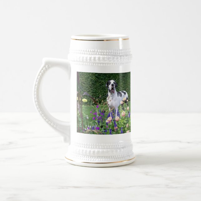 Chope À Bière Dogue allemand, great dane, chiens, Dogue Allemand (Gauche)