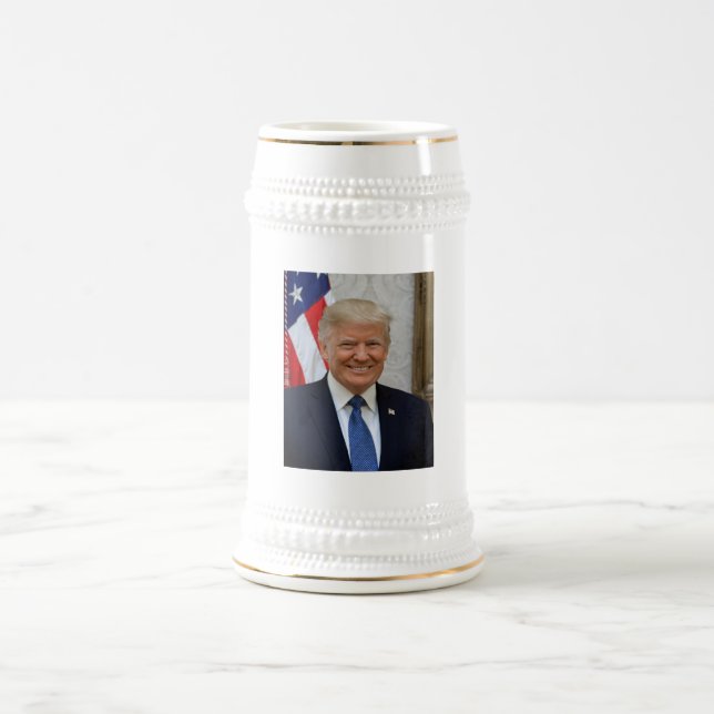 Chope À Bière Donald Trump Président officiel Portrait Élection (Centre)