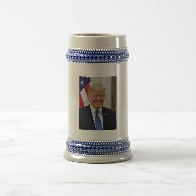 Chope À Bière Donald Trump Président officiel Portrait Élection (Centre)