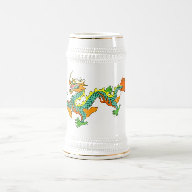 Chope À Bière dragon, impérial, un dieu, déesse, seigneur, (Centre)