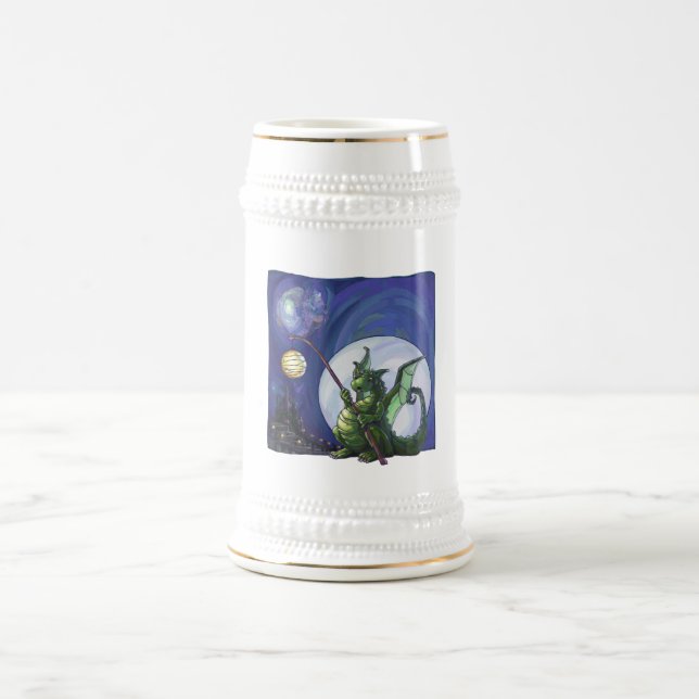 Chope À Bière Dragon Watch Art (Centre)