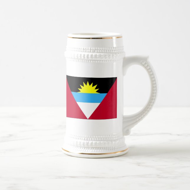 Chope À Bière Drapeau d'Antigua-et-Barbuda (Droite)