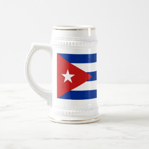 Chope À Bière Drapeau de Cuba