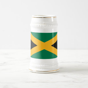Chope À Bière Drapeau de la Jamaïque