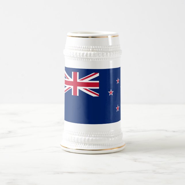 Chope À Bière Drapeau de la Nouvelle-Zélande (Centre)
