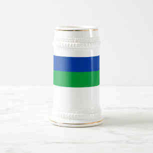 Chope À Bière Drapeau de la République Komi