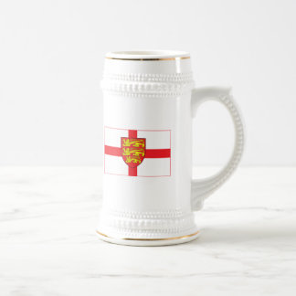 Chope À Bière Drapeau de l'Angleterre avec le manteau de la