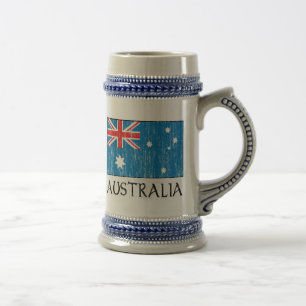 Chope À Bière Drapeau de l'Australie