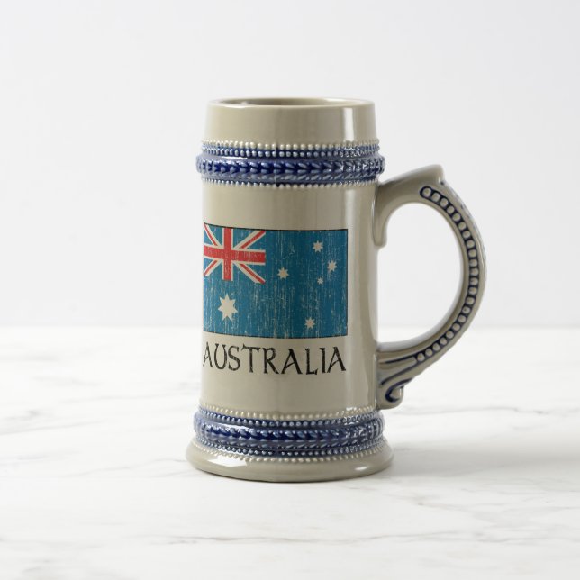 Chope À Bière Drapeau de l'Australie (Droite)