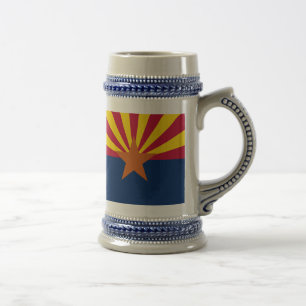 Chope À Bière Drapeau de l'État d'Arizona
