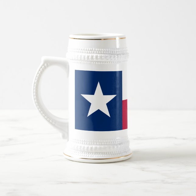 Chope À Bière Drapeau de l'État du Texas (Gauche)